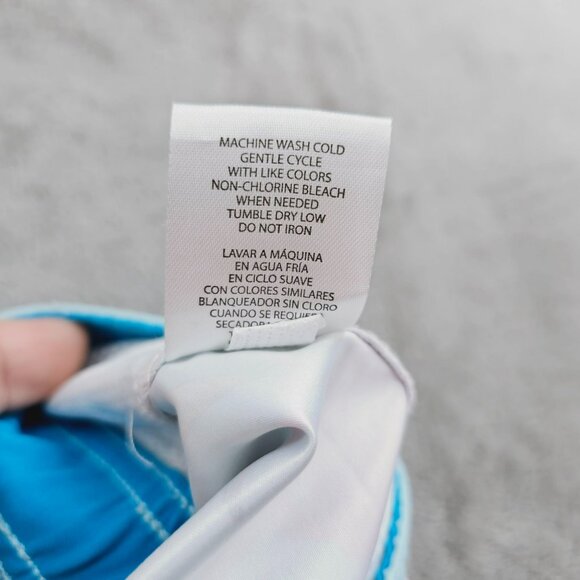 Trinity Collective Board Short Swim Trunks XXL Blue Pink Flamingo Ice Cream Cone - Picture 7 of 11